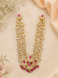 ✨Kundan Double Line Moissanite Mala ✨