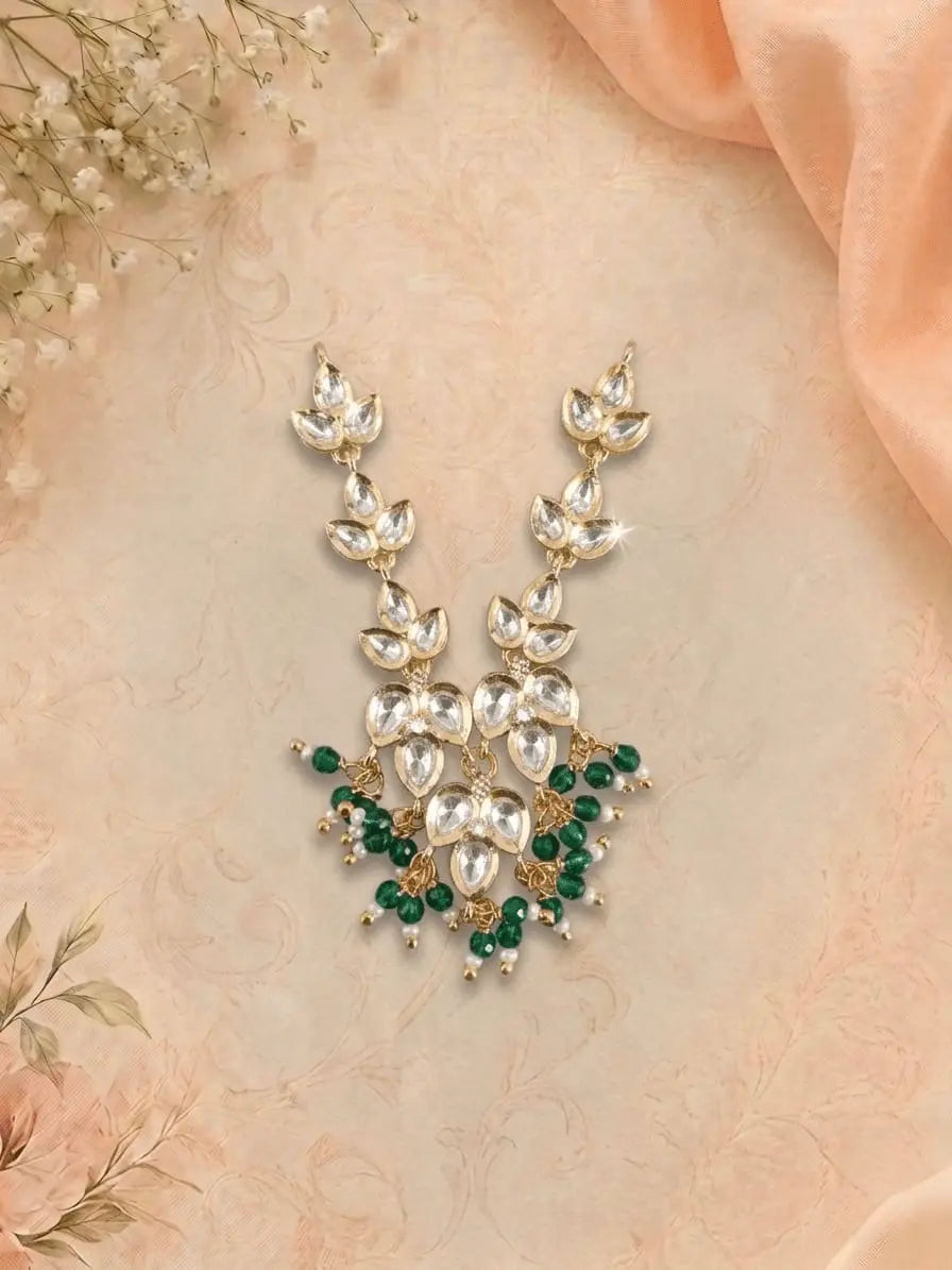 Kundan Moissanite Mala