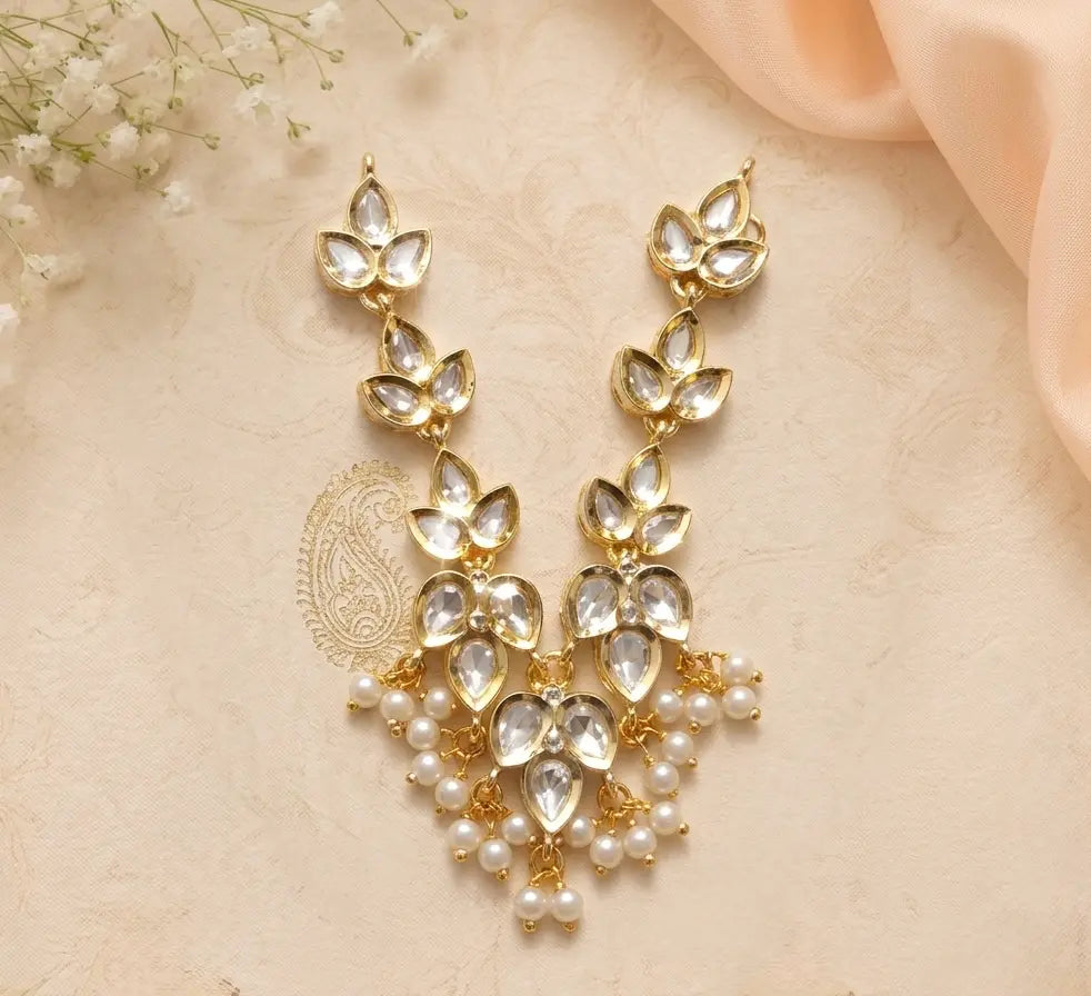 Kundan Moissanite Mala